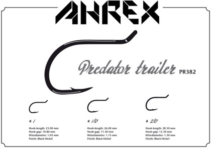 Haki muchowe Ahrex PR382 Trailer Hook Predator
